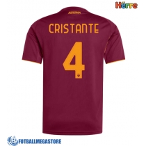 Fotballdrakt Herre AS Roma Bryan Cristante #4 Hjemmedrakt 2025-26 Kortermet
